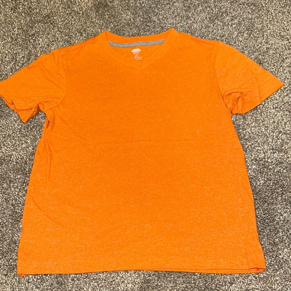 Old Navy Orange Short Sleeve Tee
